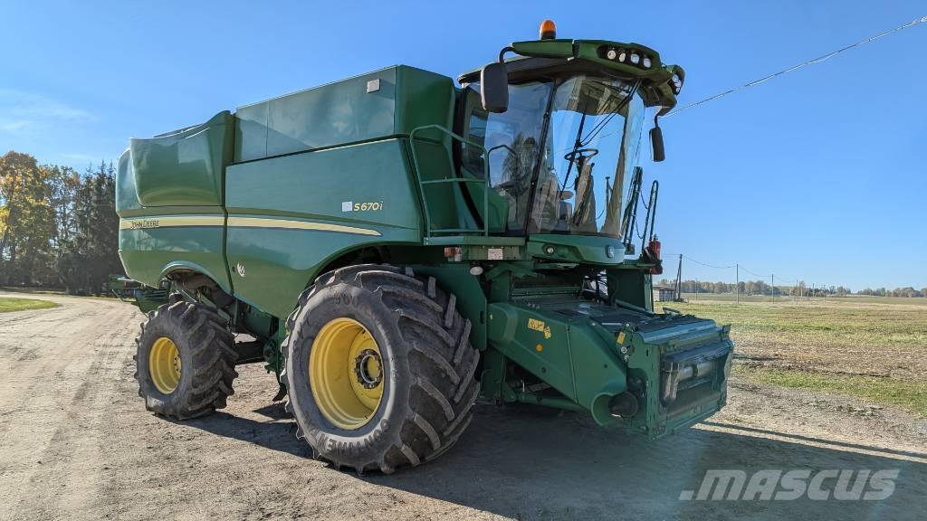 John Deere S 670 i Зернозбиральні комбайни