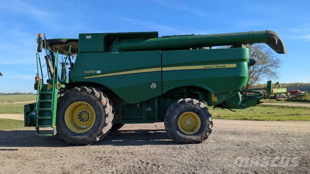 John Deere S 670 i Зернозбиральні комбайни