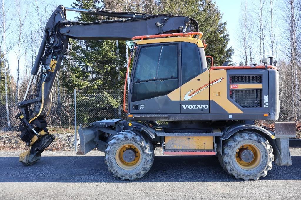 Volvo EW 160 E Колісні екскаватори