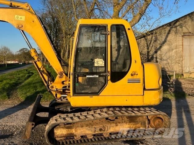 Komatsu PC 75 R Середні екскаватори 7т. - 12т.