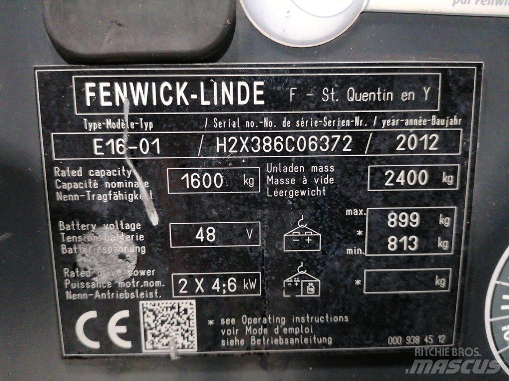 Linde E16 Електронавантажувачі
