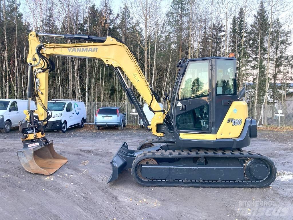 Yanmar SV 100-2A Середні екскаватори 7т. - 12т.