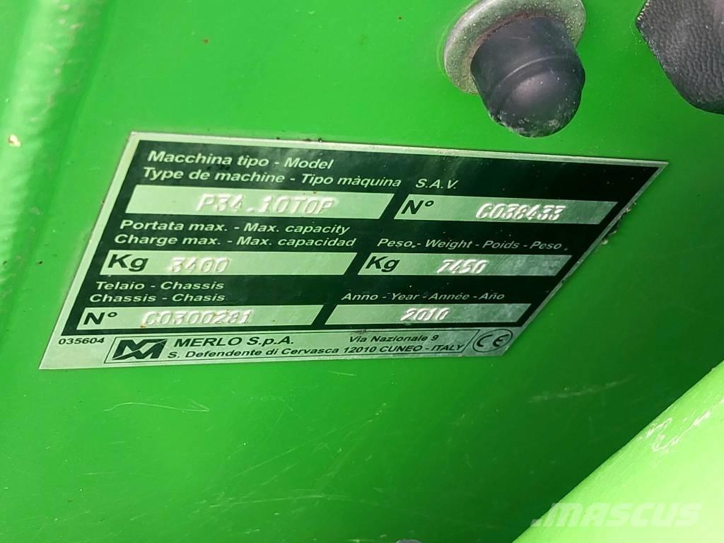 Merlo P34.10 TOP Телескопічні навантажувачі