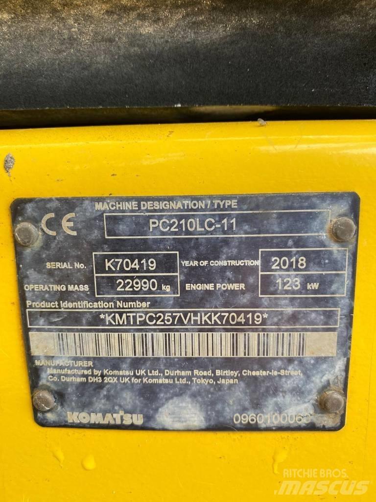 Komatsu PC 210 LC Гусеничні екскаватори