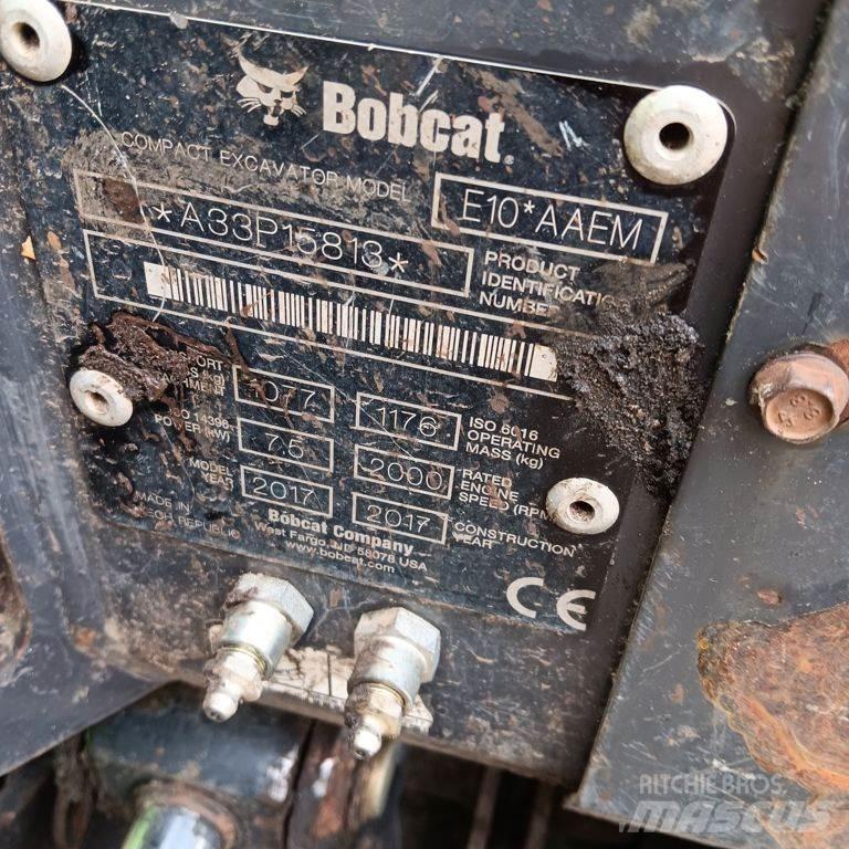 Bobcat E10 Міні-екскаватори < 7т