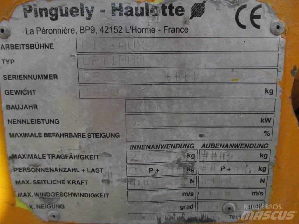 Haulotte Optimum  8 Підйомники-ножиці