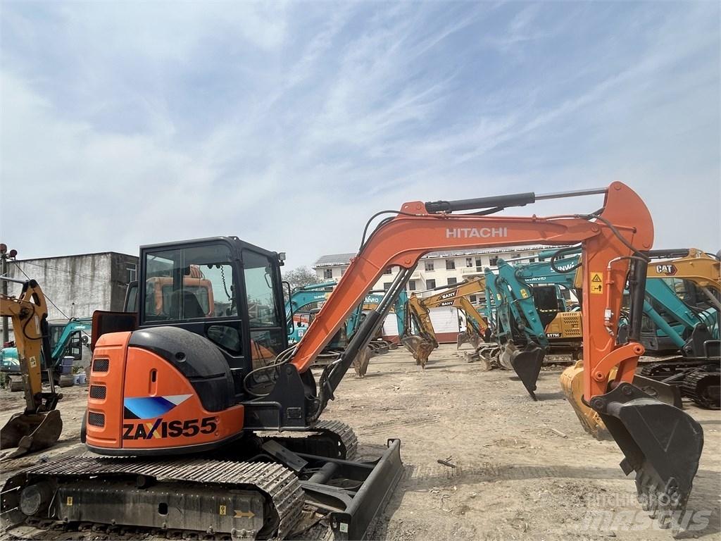 Hitachi ZX55 Міні-екскаватори < 7т