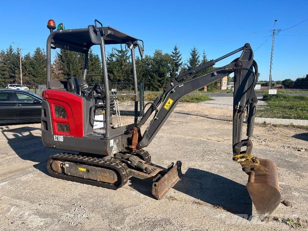 Volvo EC18D Міні-екскаватори < 7т