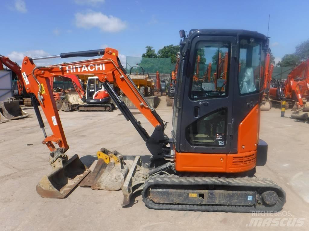 Hitachi ZX 26 U-6 Міні-екскаватори < 7т