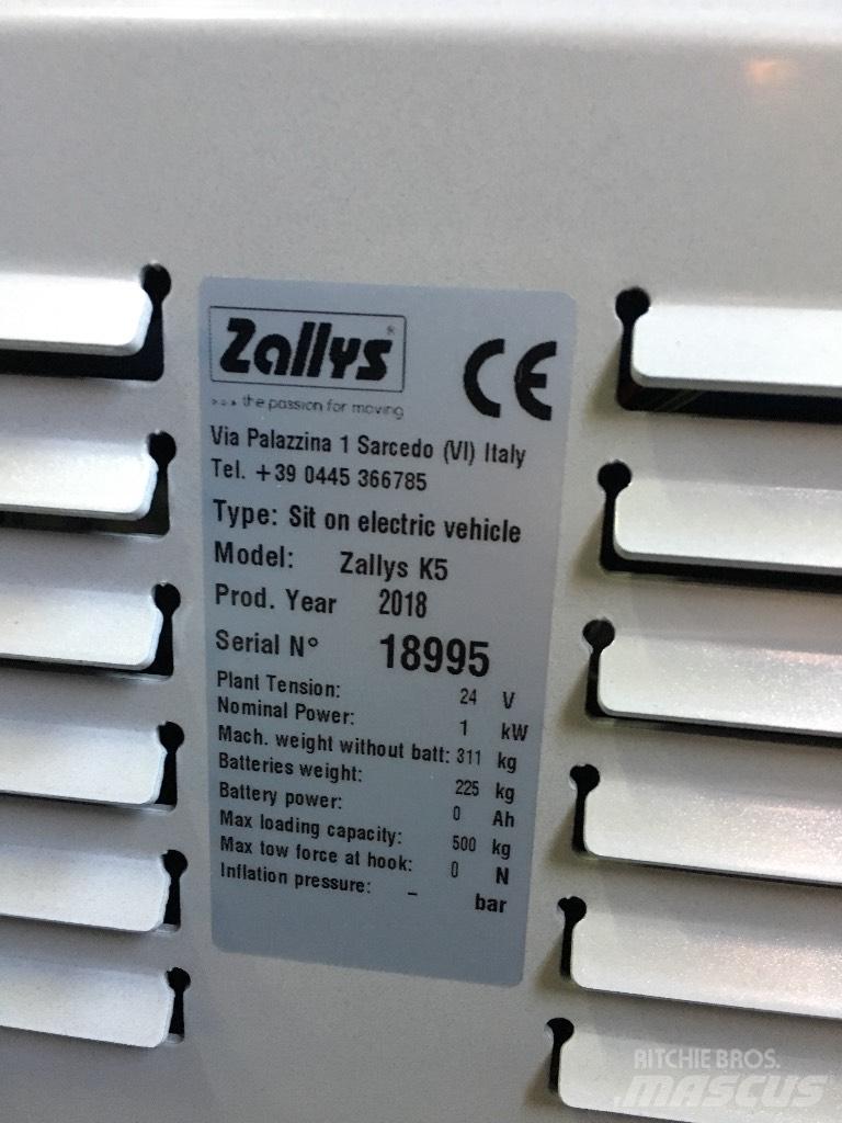  Zallys K5 Підбирачі замовлень з нижніх ярусів