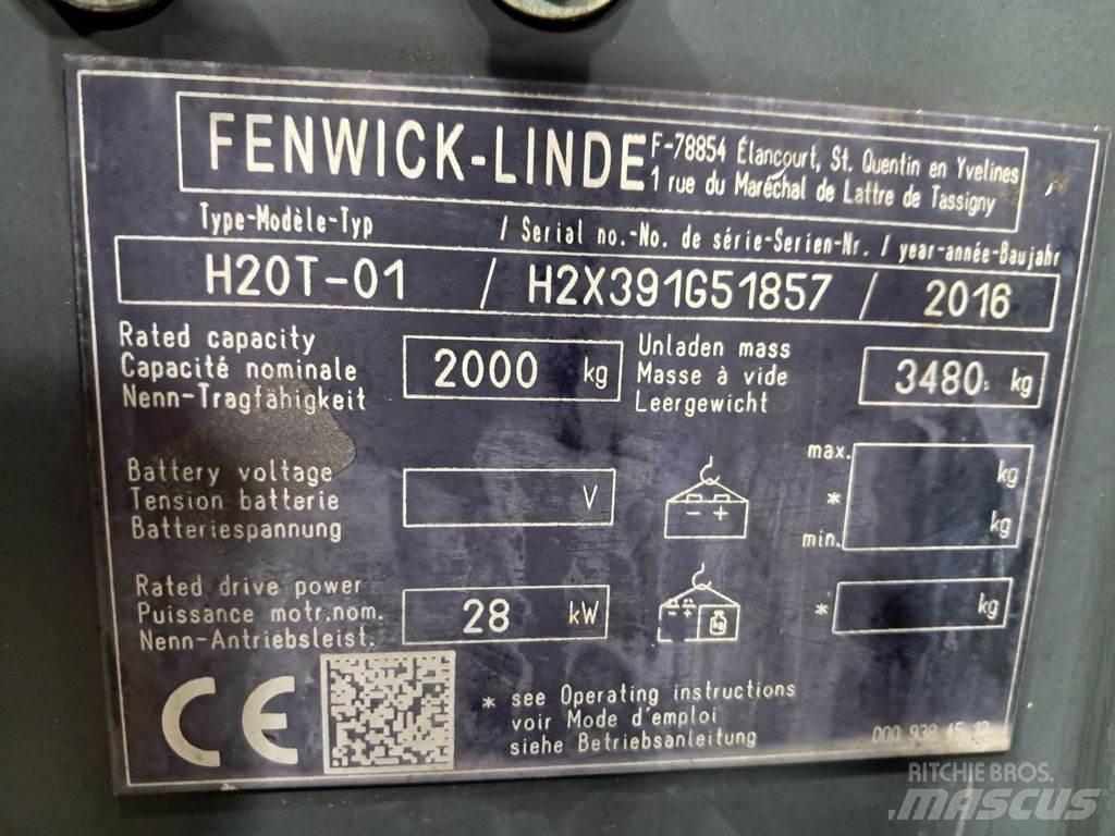 Linde H20T-01 Газові навантажувачі