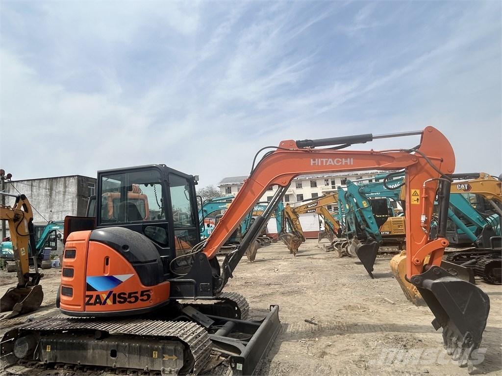 Hitachi ZX 55 Міні-екскаватори < 7т