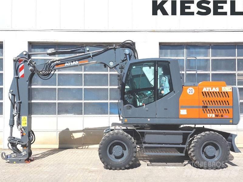 Atlas 175 W-6 Колісні екскаватори