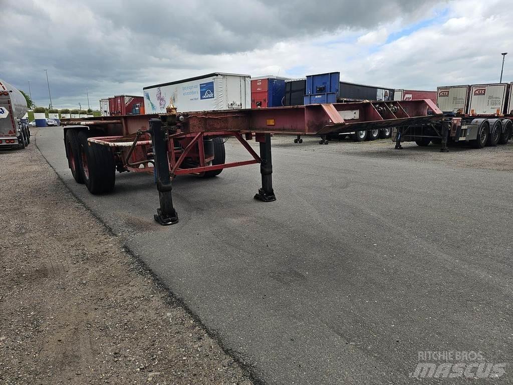 Pacton TXC 230-2 Напівпричепи для перевезення контейнерів