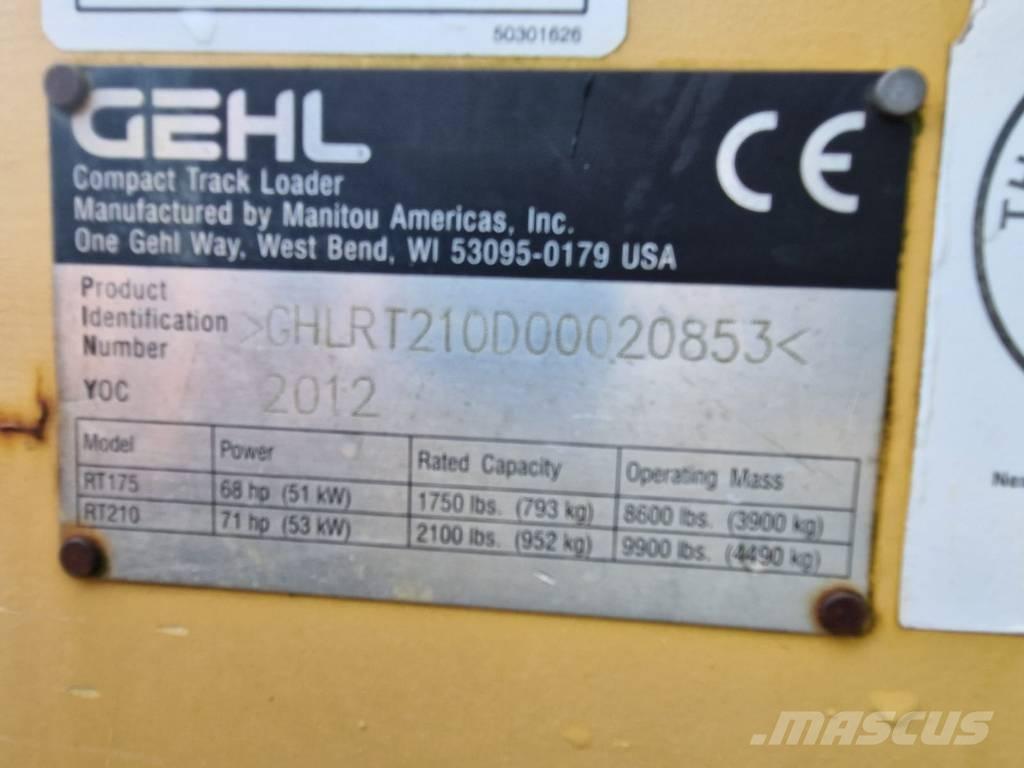 Gehl RT 210 Гусеничні вантажники