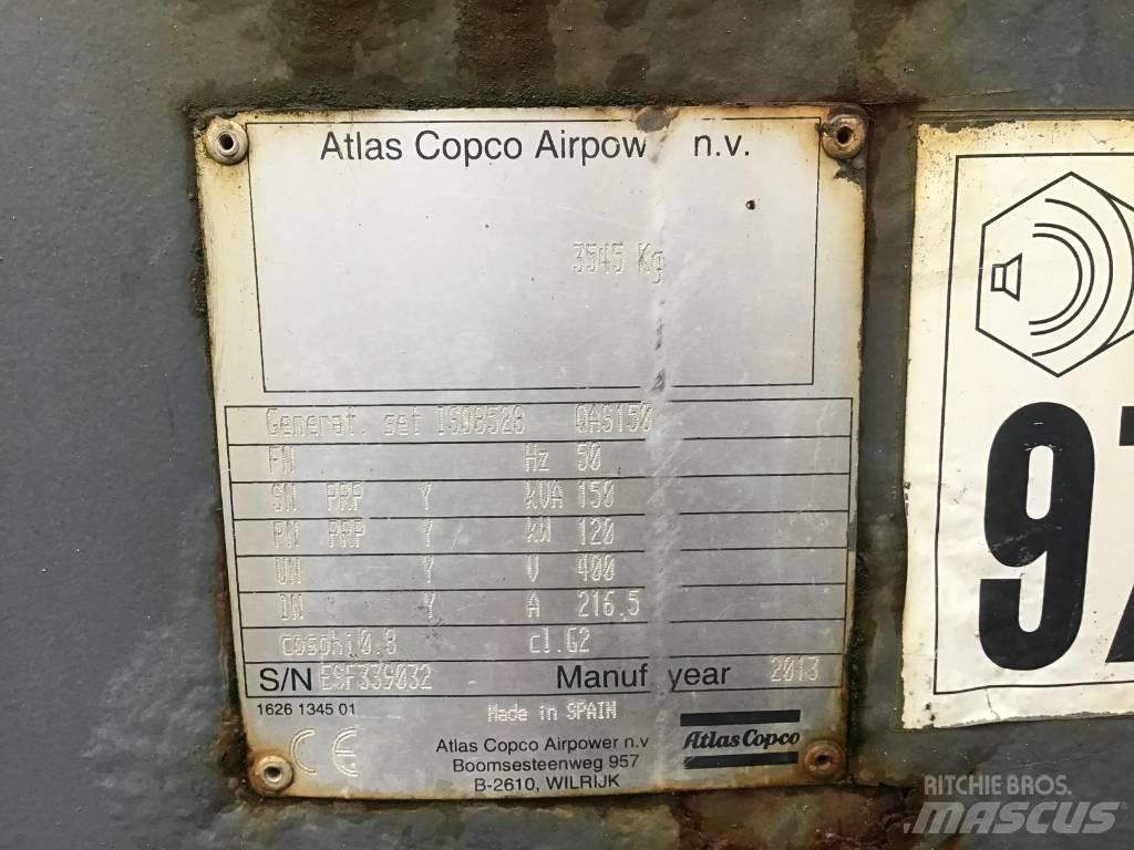 Atlas Copco QAS 150 Дизельні генератори