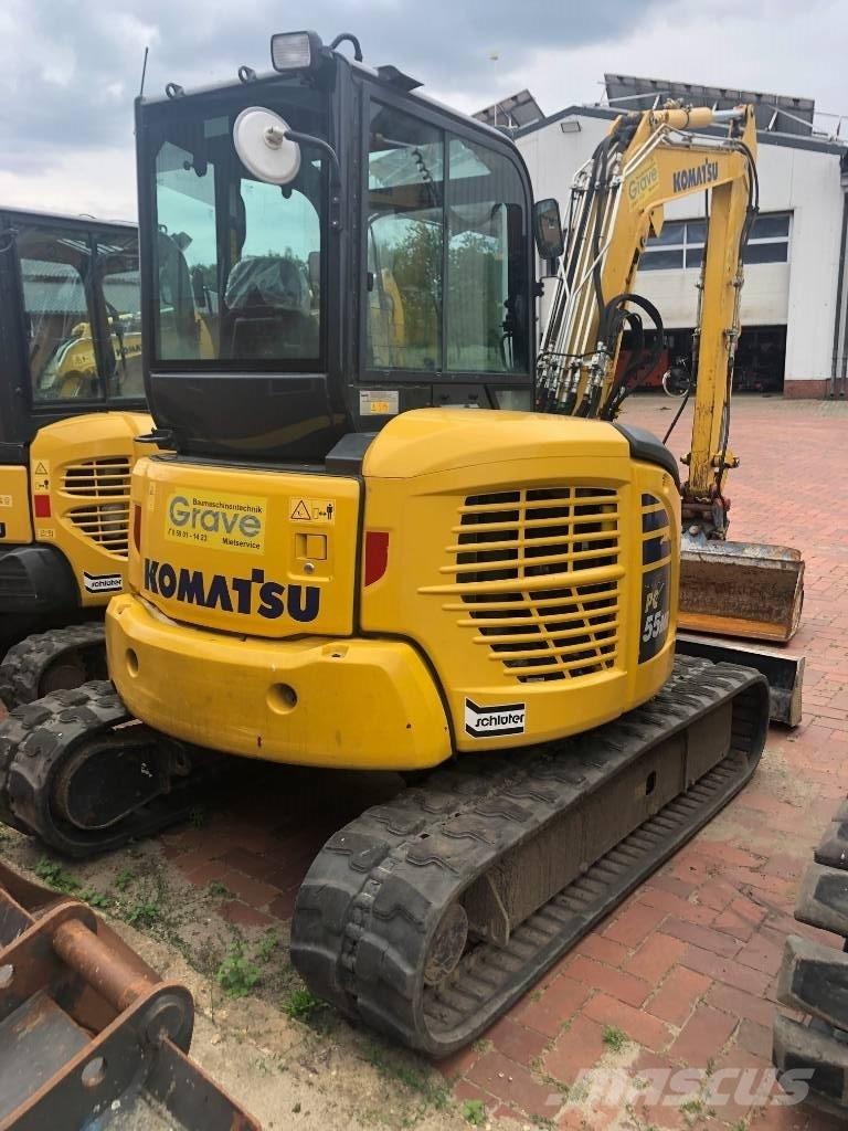 Komatsu PC55MR- 5MO Міні-екскаватори < 7т