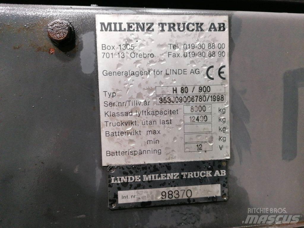 Linde H80D/900 Дизельні навантажувачі