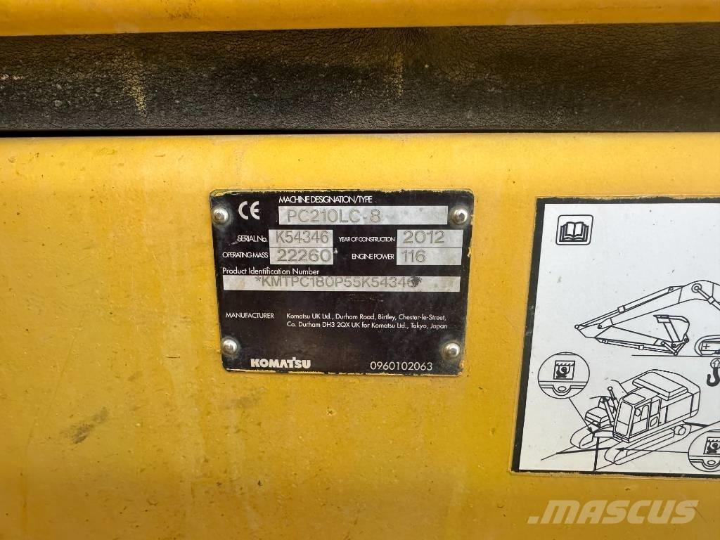 Komatsu PC 210 LC-8 Гусеничні екскаватори