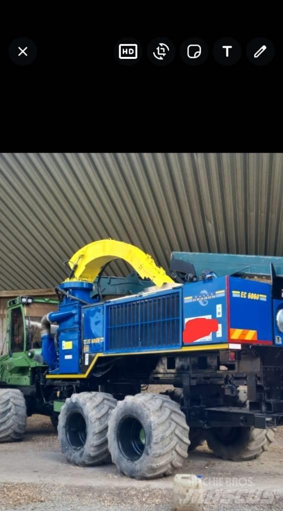 Dutch Dragon EC6060 Подрібнювачі деревини