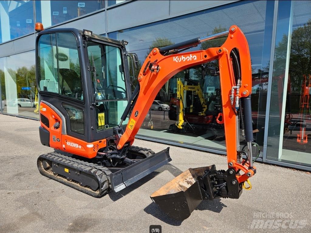 Kubota KX 019-4 Міні-екскаватори < 7т