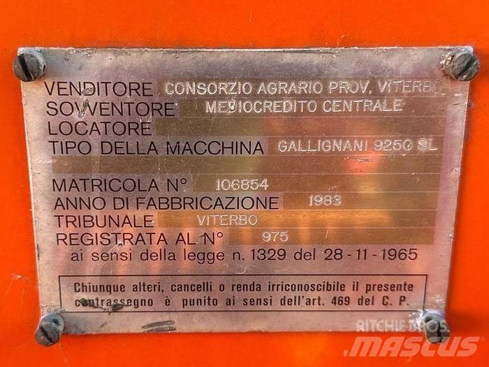  GALLICANI 9250SL Захвати для мішків