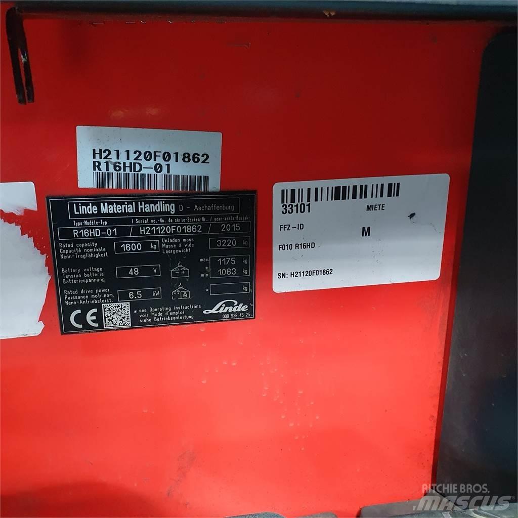 Linde R16HD Річ-трак із високим підйомом