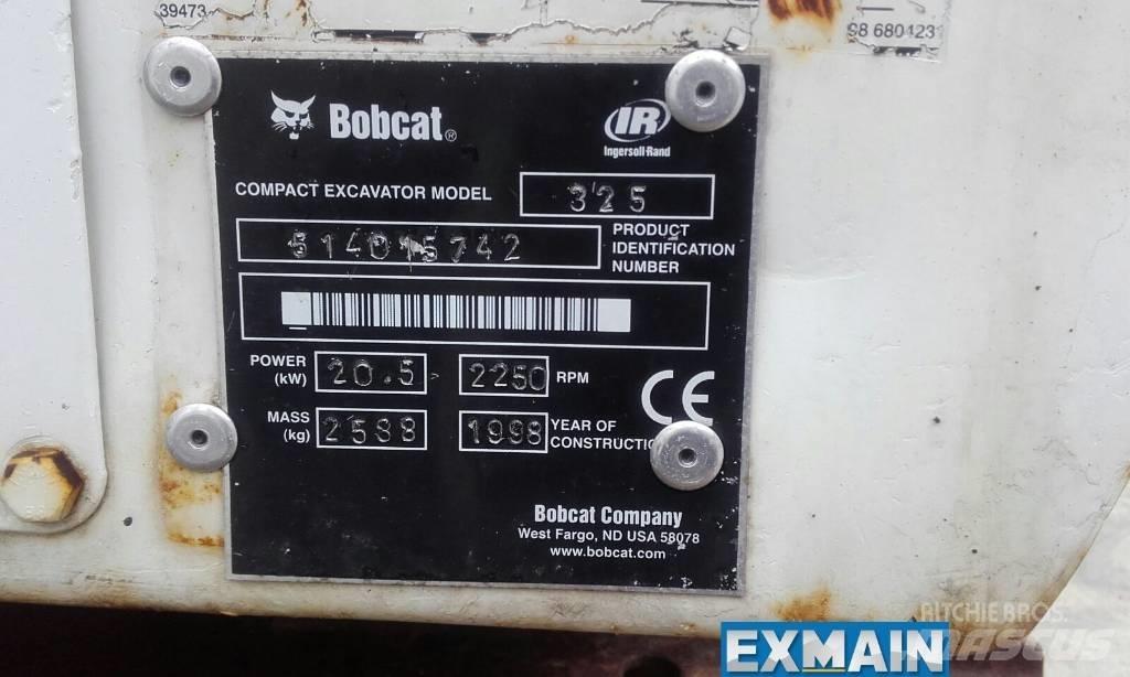 Bobcat X 325 Міні-екскаватори < 7т