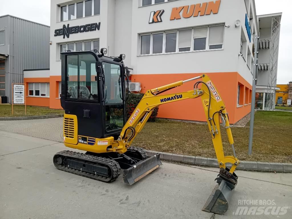 Komatsu PC 16 R-3HS Міні-екскаватори < 7т