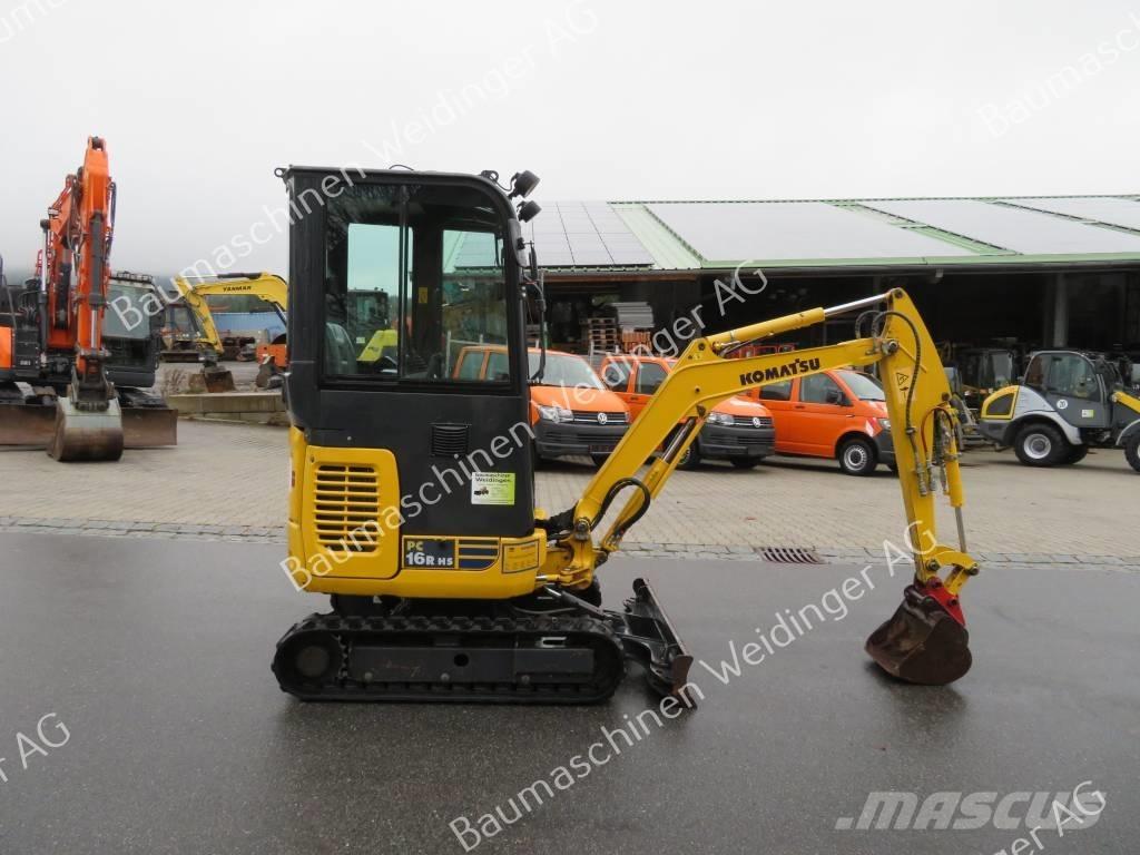 Komatsu PC 16 Міні-екскаватори < 7т