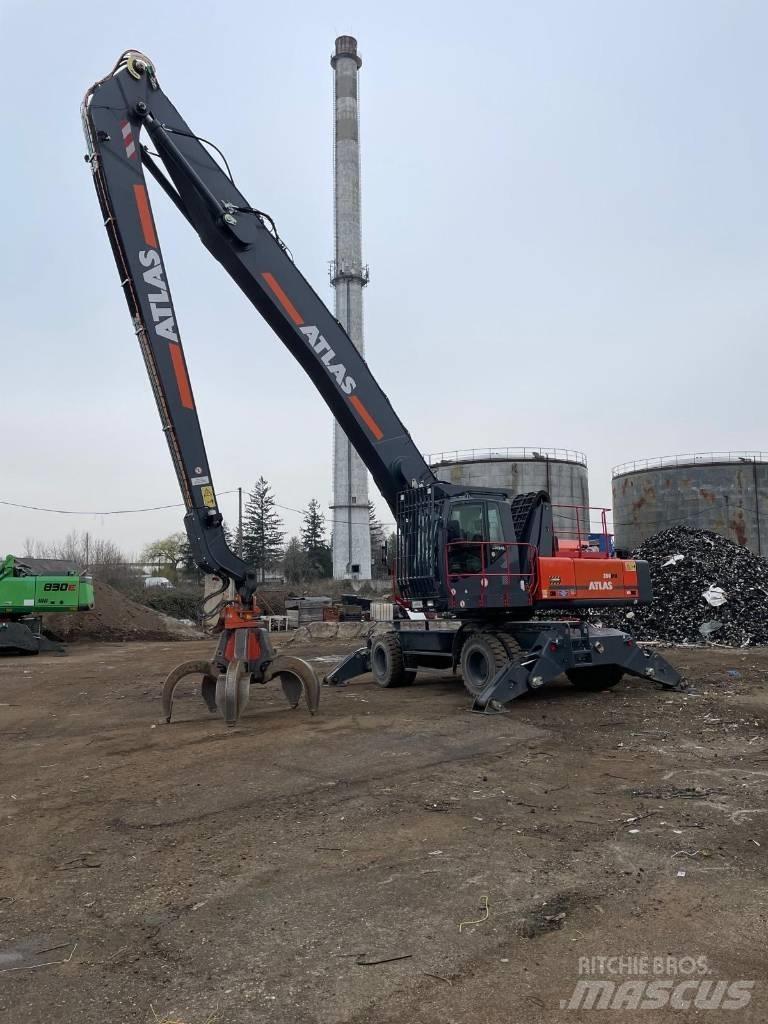 Atlas 350 MH Перевантажувачі металобрухту/промислові навантажувачі