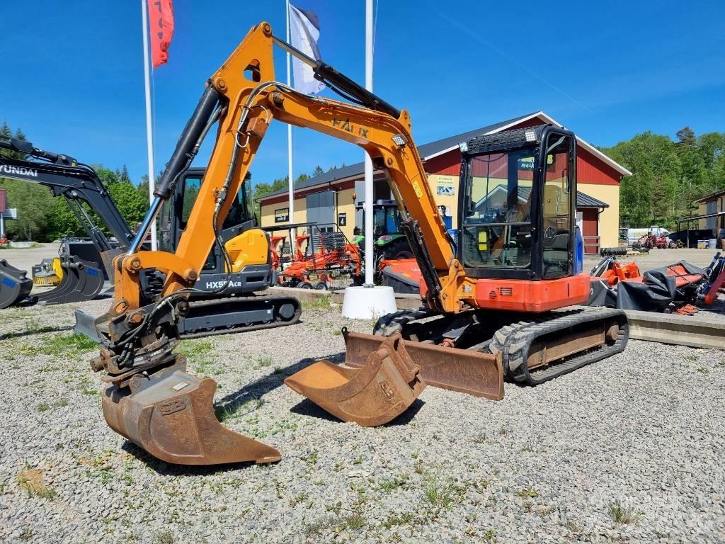 Hanix H 55 DR Міні-екскаватори < 7т