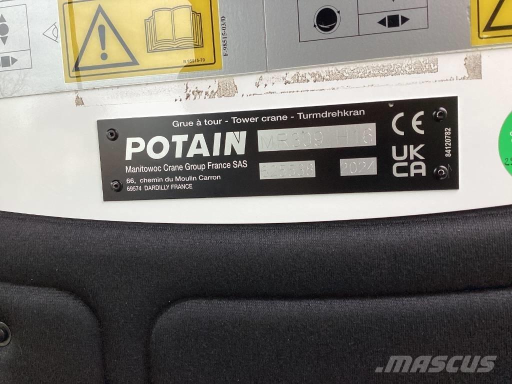 Potain MR309-H16 Баштові крани