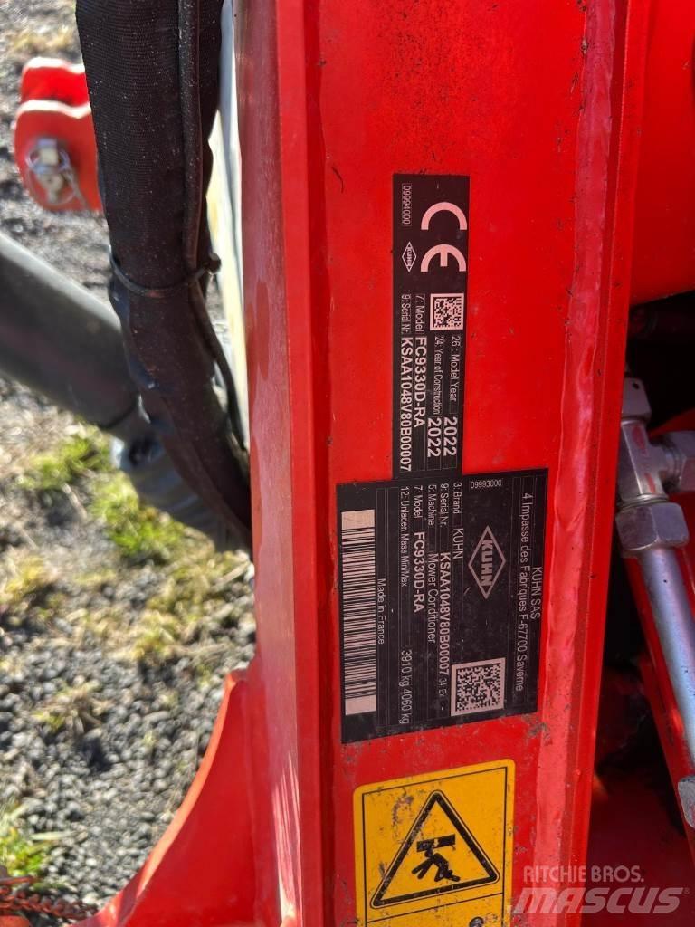 Kuhn FC 9330 D-RA Навісні та причіпні косарки