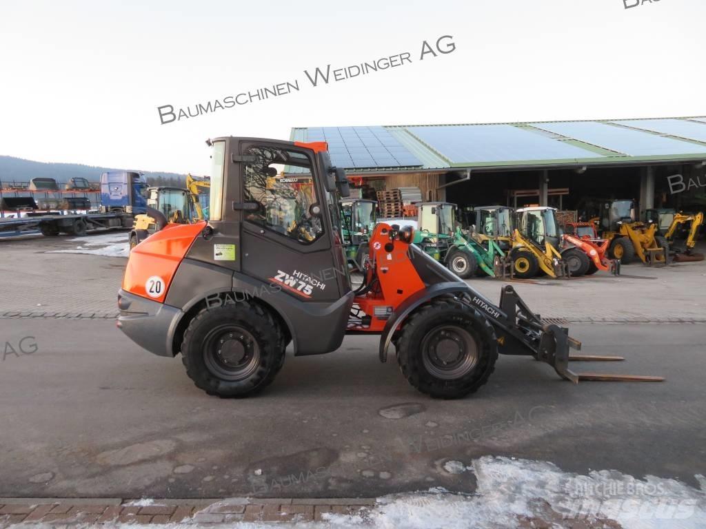 Hitachi ZW 75 Фронтальні навантажувачі