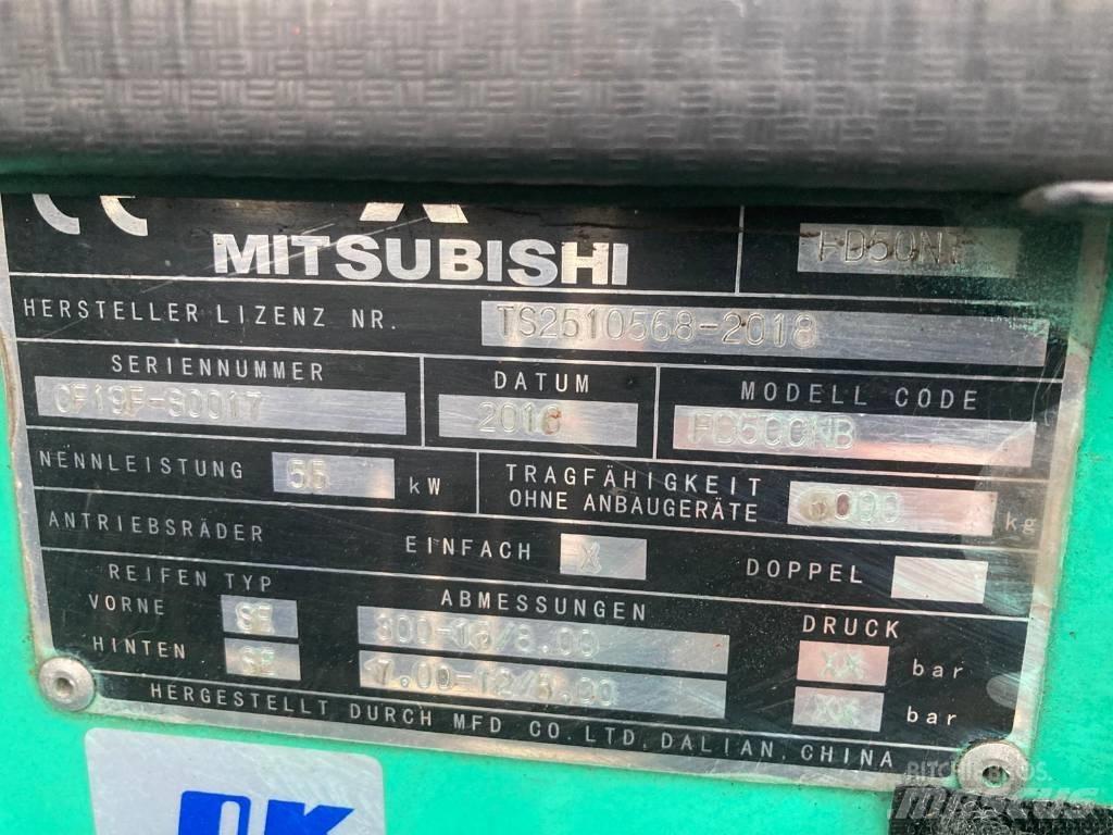 Mitsubishi FD50NT Дизельні навантажувачі