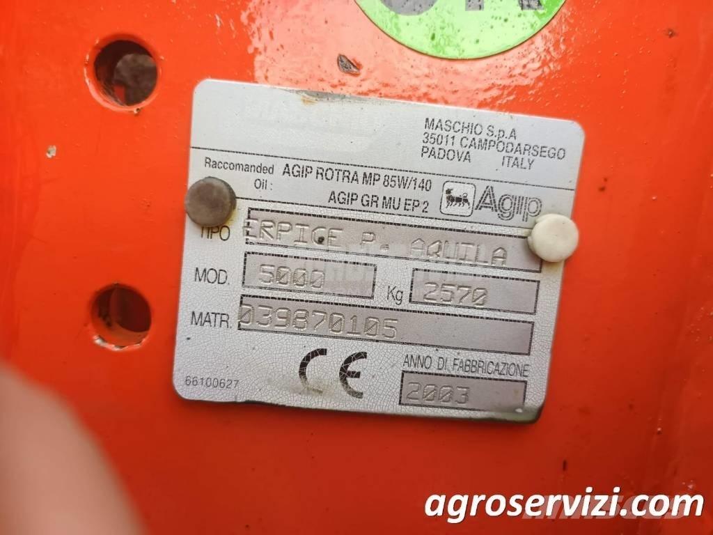 Maschio Aquila 5000 Поглинальні борони / грунтові фрези