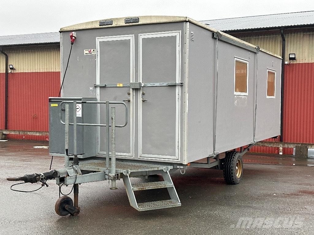  Arbetsvagnar PVT-6 Будівельні бараки