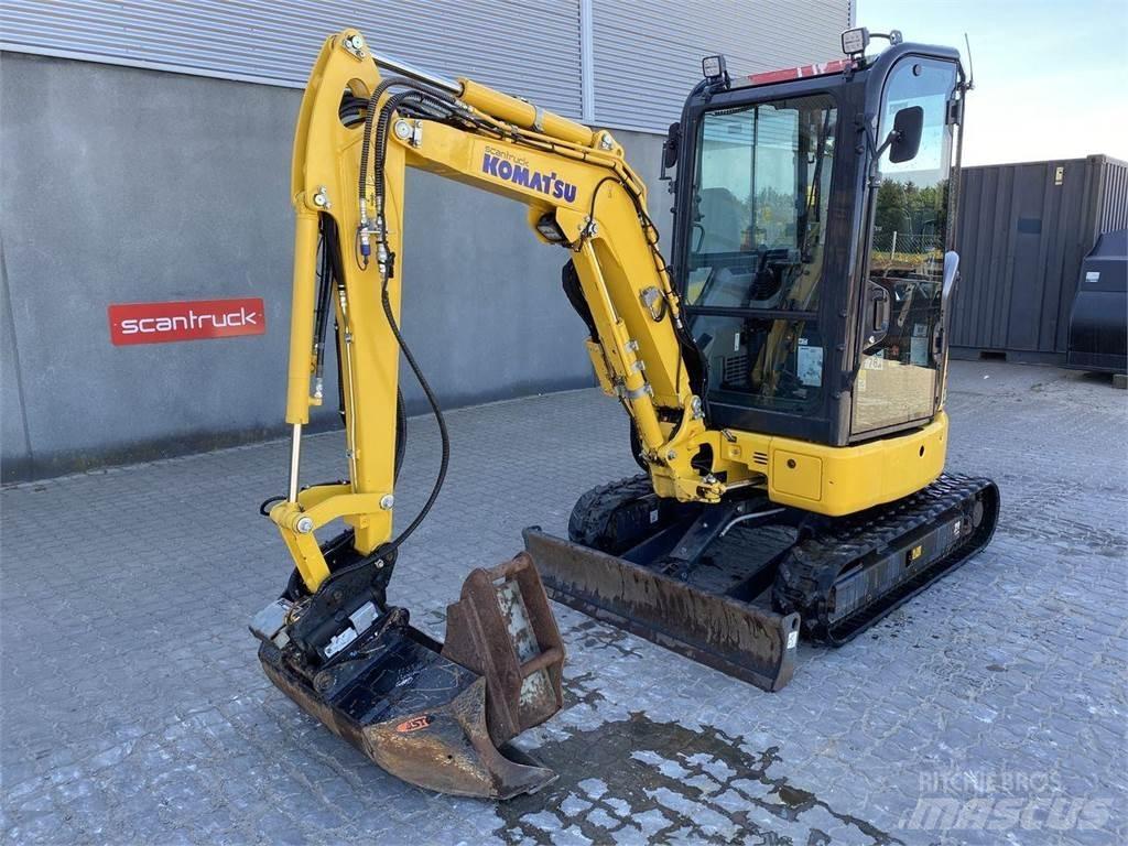 Komatsu PC24MR-5 Колісні екскаватори