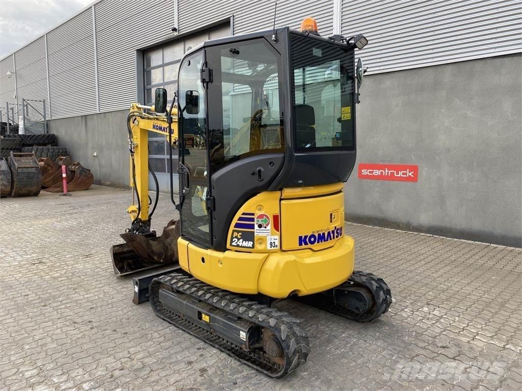 Komatsu PC24MR-5 Колісні екскаватори