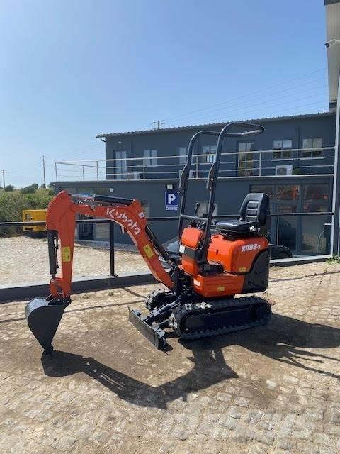 Kubota K 008-3 Міні-екскаватори < 7т