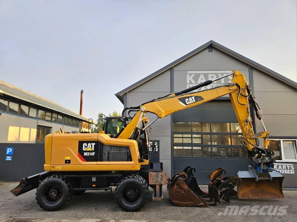 CAT M 314 Колісні екскаватори