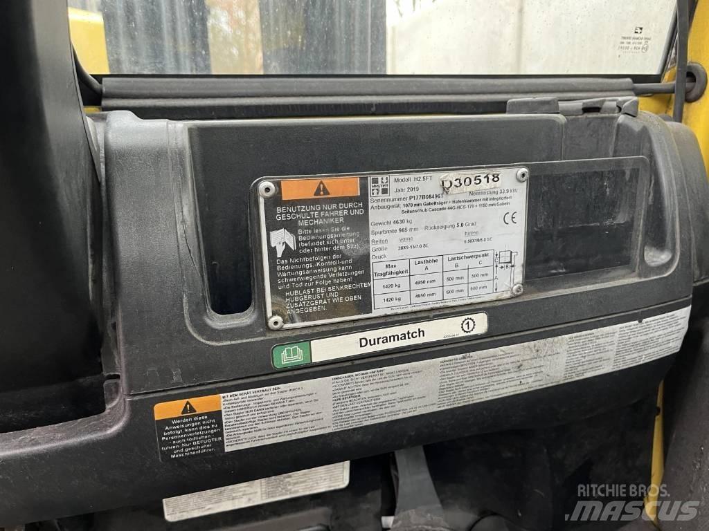Hyster H2.5FT Дизельні навантажувачі