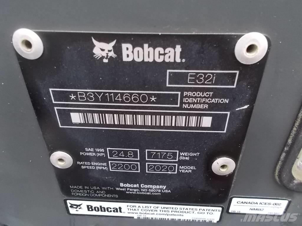 Bobcat E32i Міні-екскаватори < 7т
