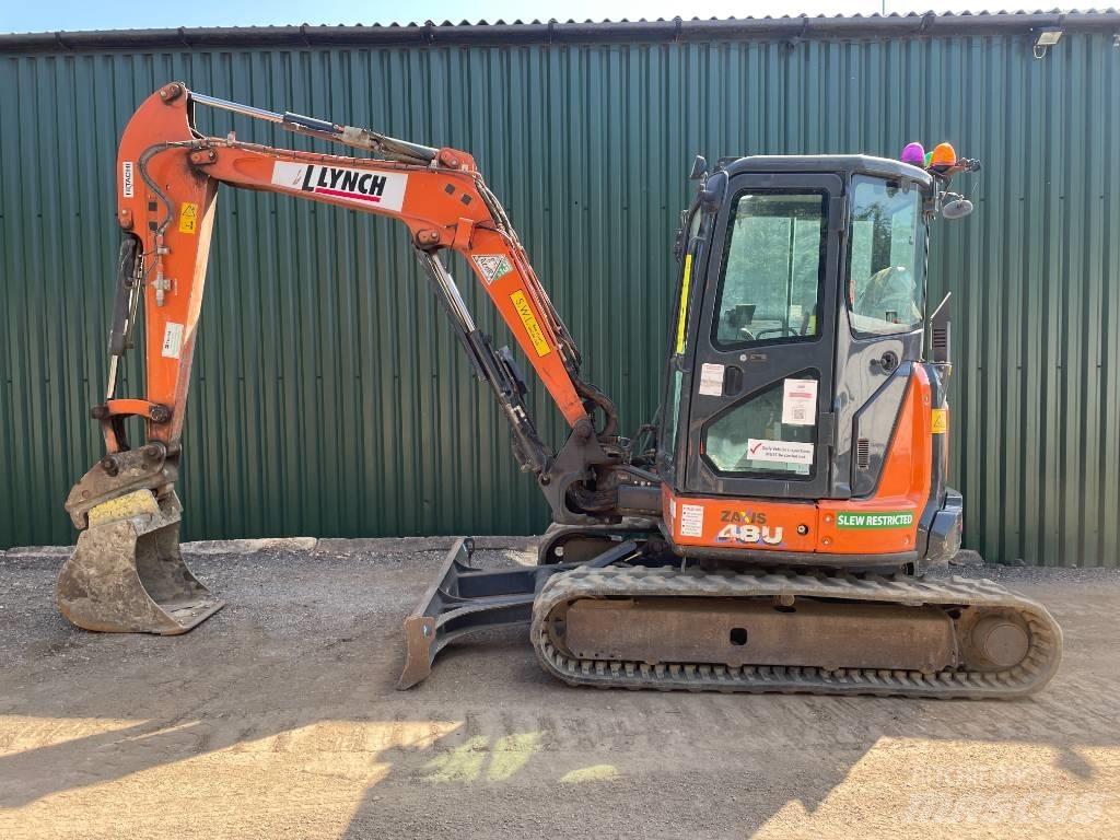Hitachi ZX 48 U-6 Міні-екскаватори < 7т