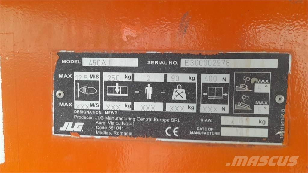 JLG 450AJ Колінчаті підйомники