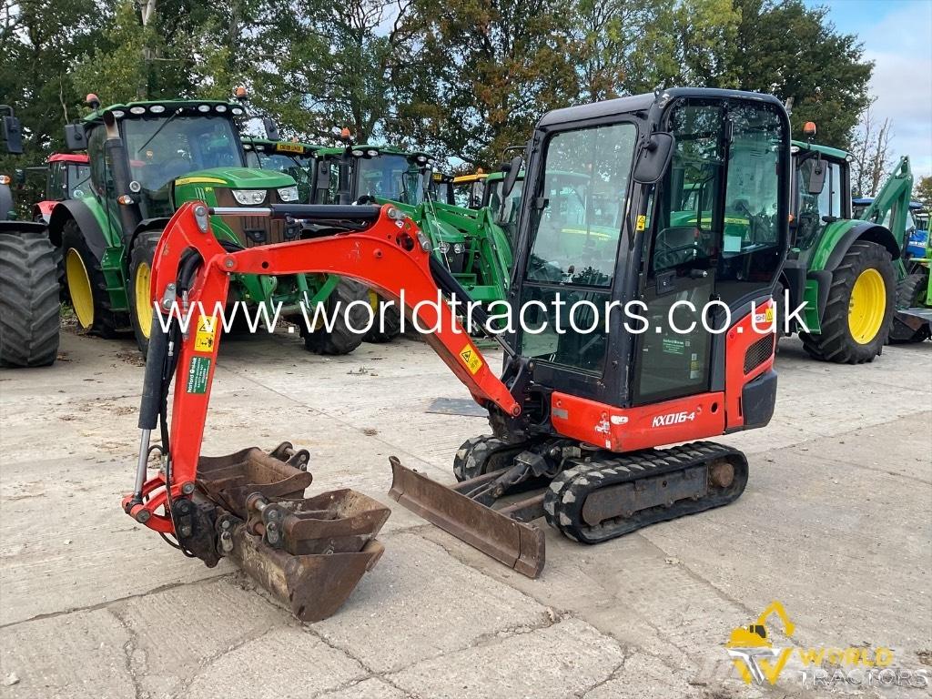 Kubota KX 016-4 Міні-екскаватори < 7т