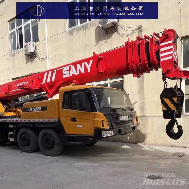 Sany stc550 автокрани