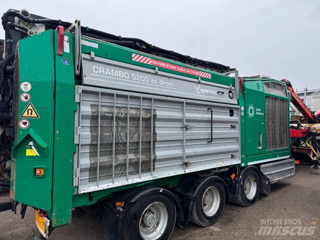 Komptech Crambo 5200 Знищувачі сміття  (шредери)