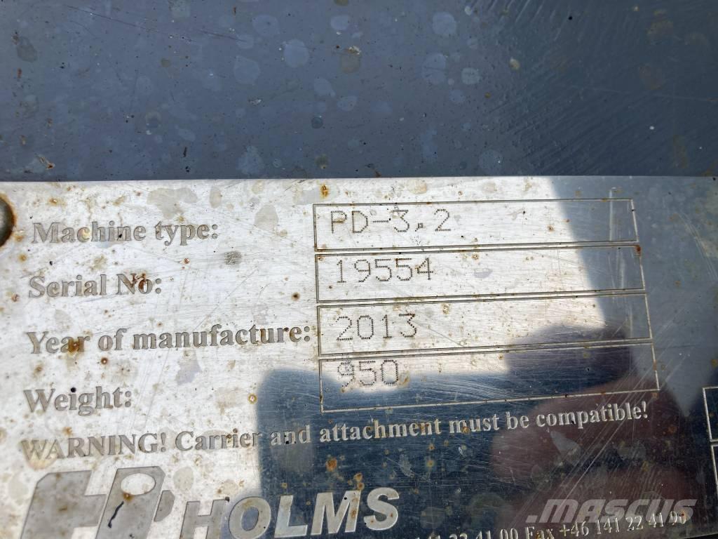 Holms PD 3-2 Снігоочищувальні ножі та плуги